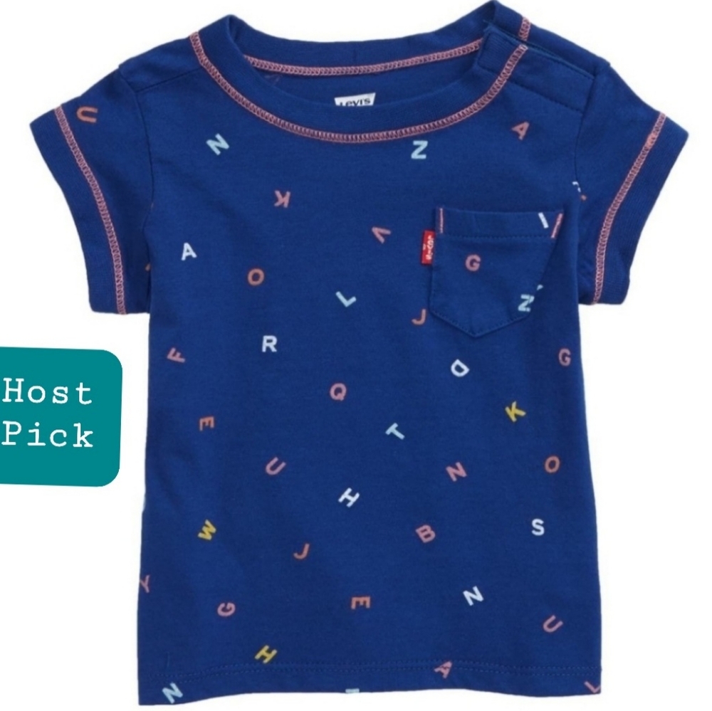 Alphabet Pattern T-shirt